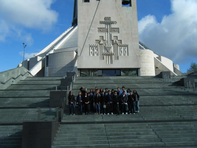 Visitando la Catedral Catlica de Liverpool